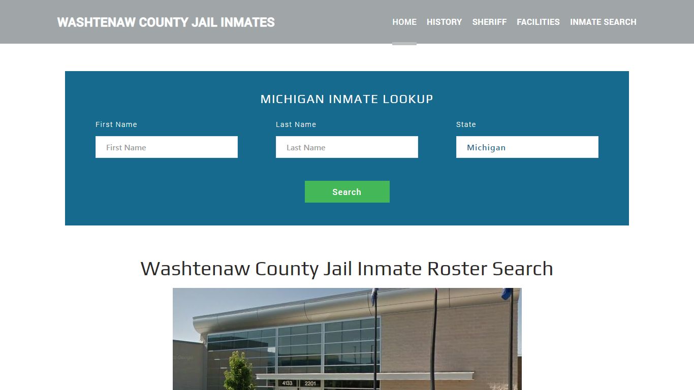 Washtenaw County Jail Inmate Roster Lookup, Ann Arbor, MI